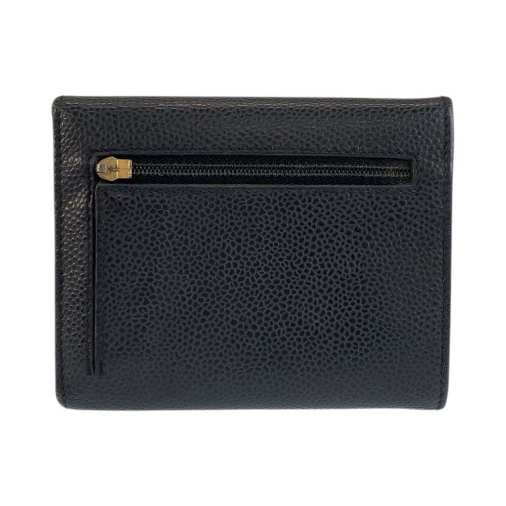 CHANEL Black Leather Logo Wallet - Picture 2 of 10